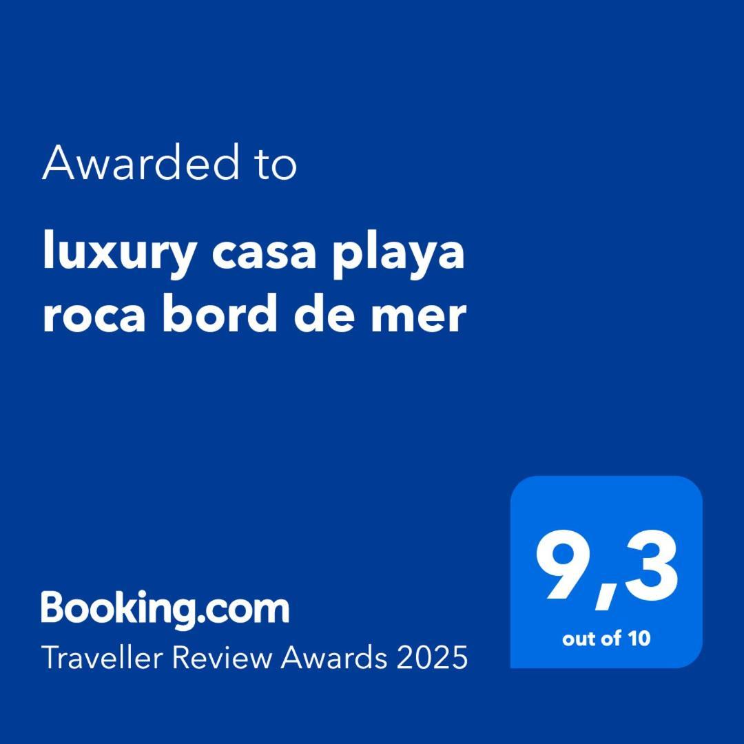 Luxury Casa Playa Roca Bord De Mer Costa Teguise Extérieur photo